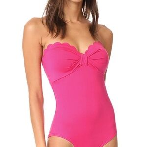 Kate Spade Scalloped One Piece XS
